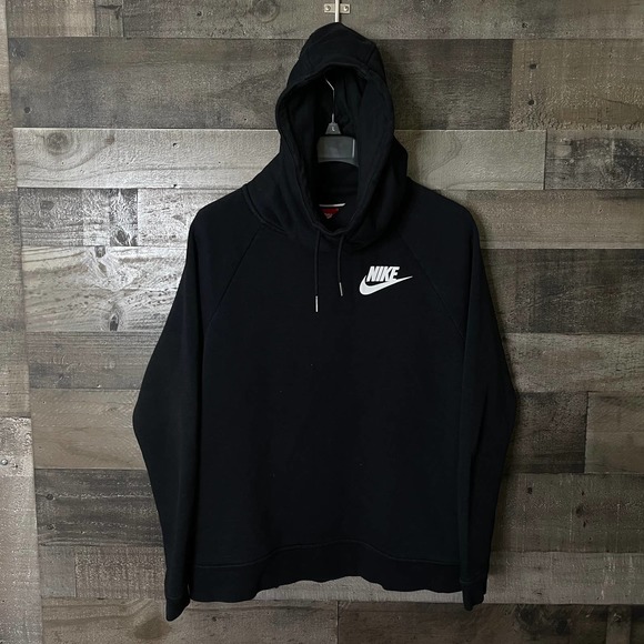 SOLD Nike Sportswear Cowl Neck Hoodie Large - Picture 1 of 2